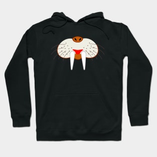 Walrus Face Hoodie